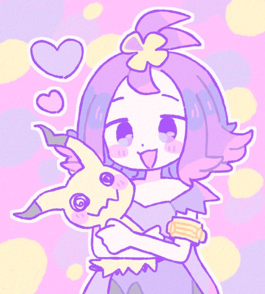 mimikyu and acerola (pokemon and 1 more) drawn by remoooon