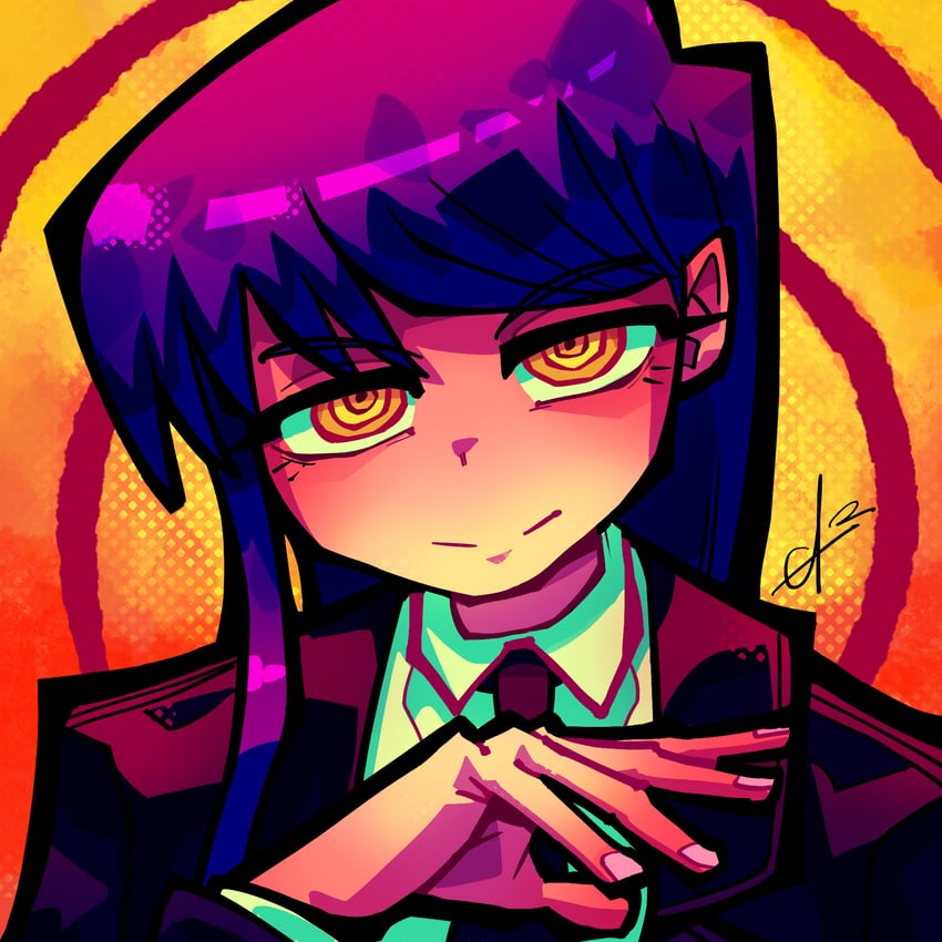 makima and komi shouko (chainsaw man and 1 more) drawn by alpharecdyt