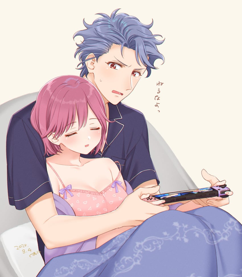 protagonist and shitara seiji (tokimeki memorial and 2 more) drawn by krudears