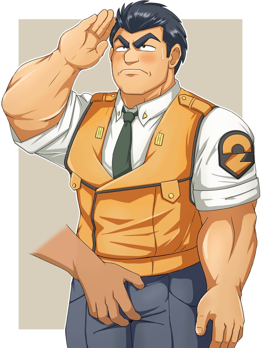 oota isao (kidou keisatsu patlabor) drawn by nomado_(nomayakko)