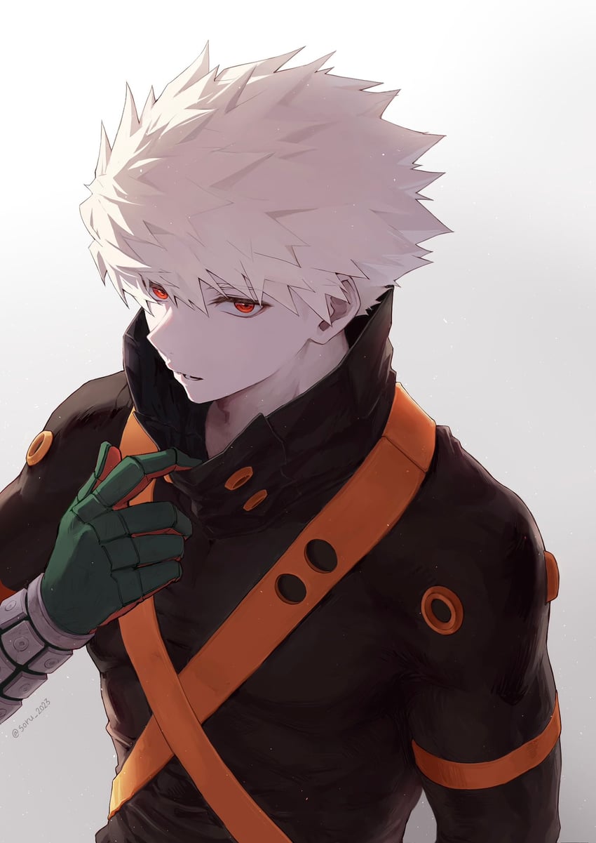 bakugou katsuki (boku no hero academia) drawn by soru_2023