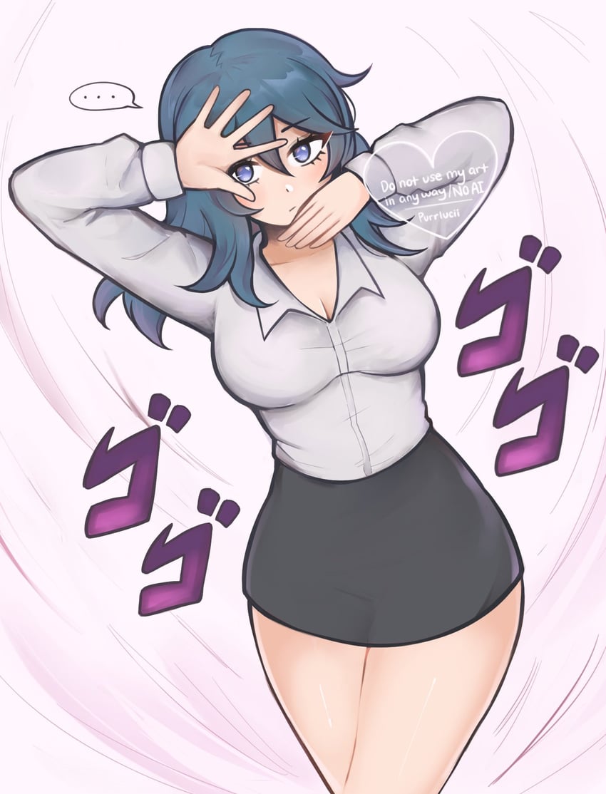 female byleth (fire emblem and 2 more) drawn by luci_(purrlucii)