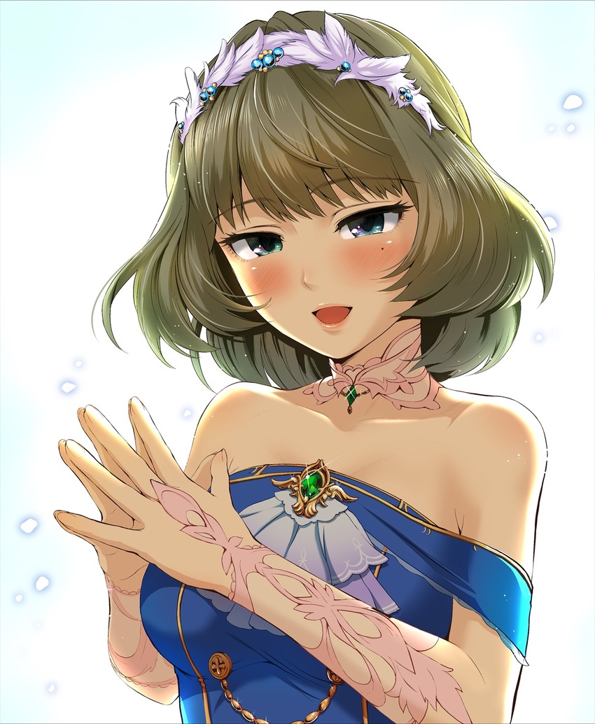 takagaki kaede (idolmaster and 1 more) drawn by edogawa_roman