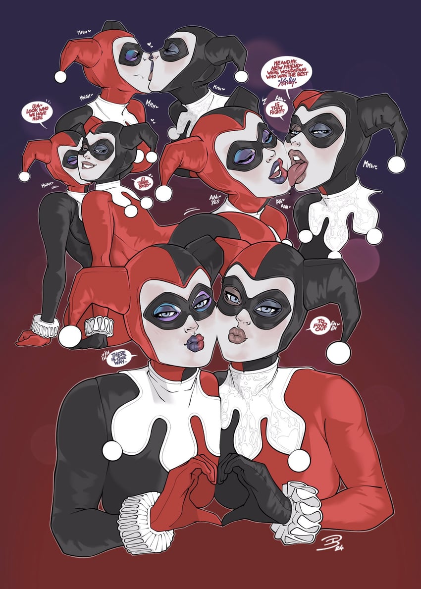 harley quinn (dc comics and 1 more) drawn by dbtheweirdo