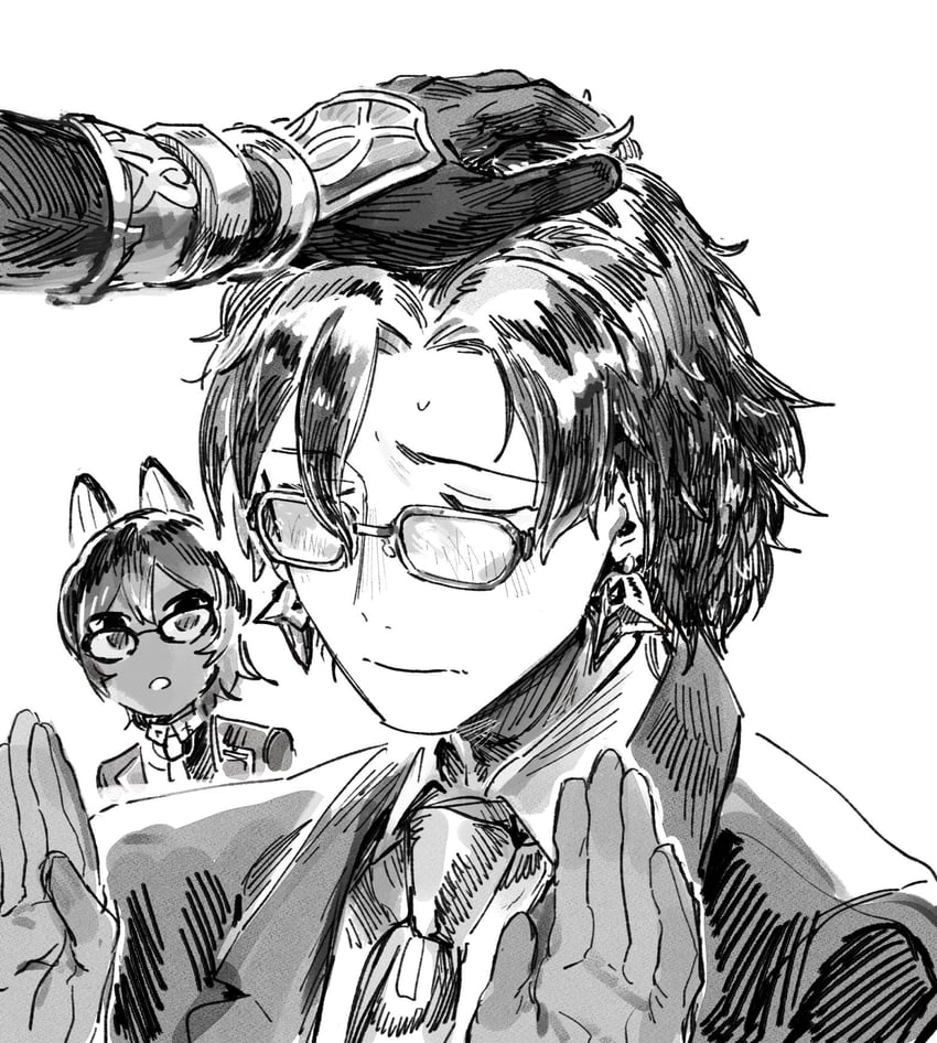 arjuna, constantine xi, arjuna alter, and romulus quirinus (fate and 1 more) drawn by qmiqun