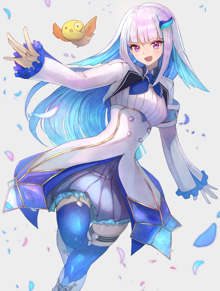 lize helesta and sebastian piyodore (nijisanji) drawn by ohako_(ohako1818)