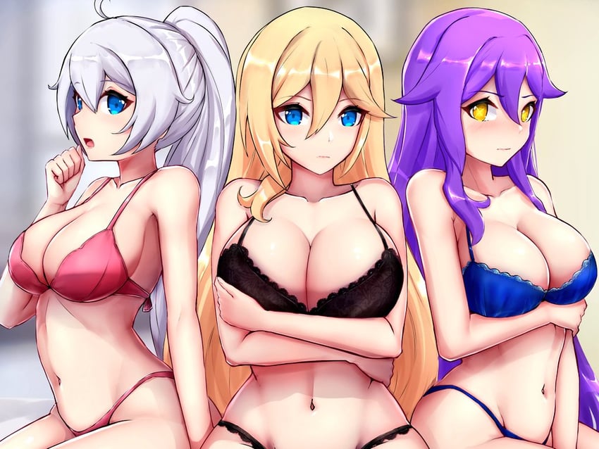 kiana kaslana, durandal, and sirin (honkai and 1 more) drawn by slash-ex