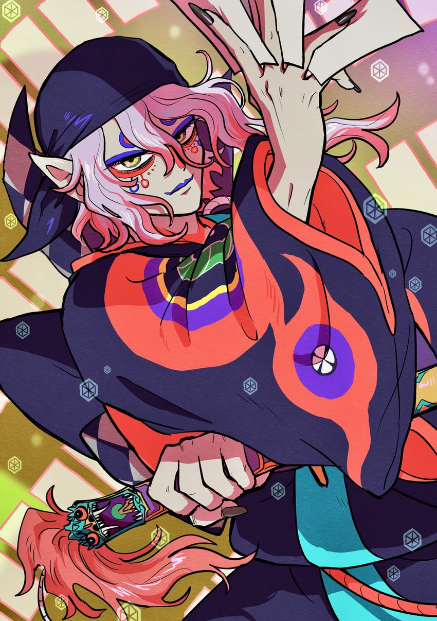 kusuriuri (mononoke and 1 more) drawn by misoko_(toomuchsushi)