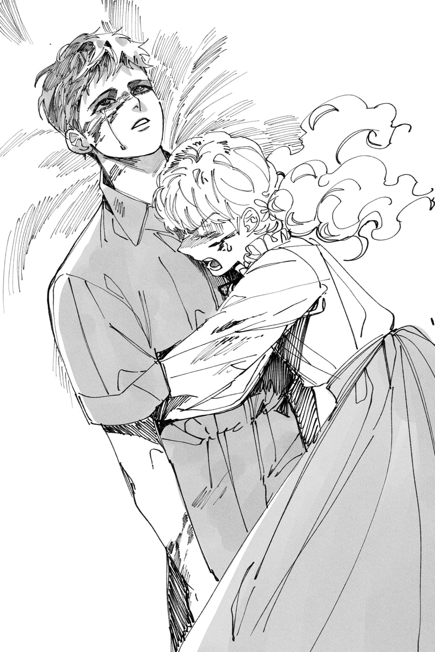 marina and levi (fear & hunger and 1 more) drawn by nul