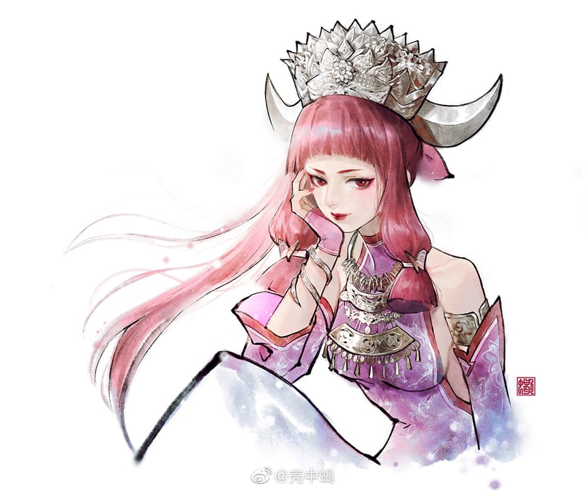 chi meng (hua jianghu zhi bei mo ting) drawn by sasora
