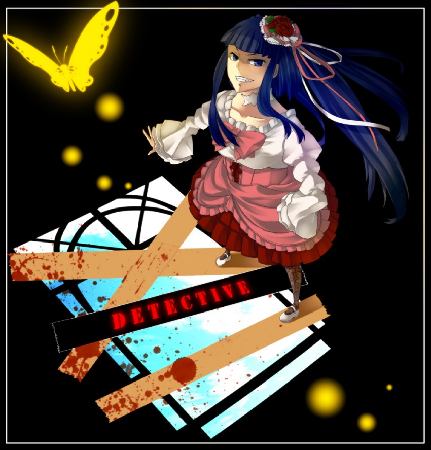 furudo erika (umineko no naku koro ni) drawn by saya6382