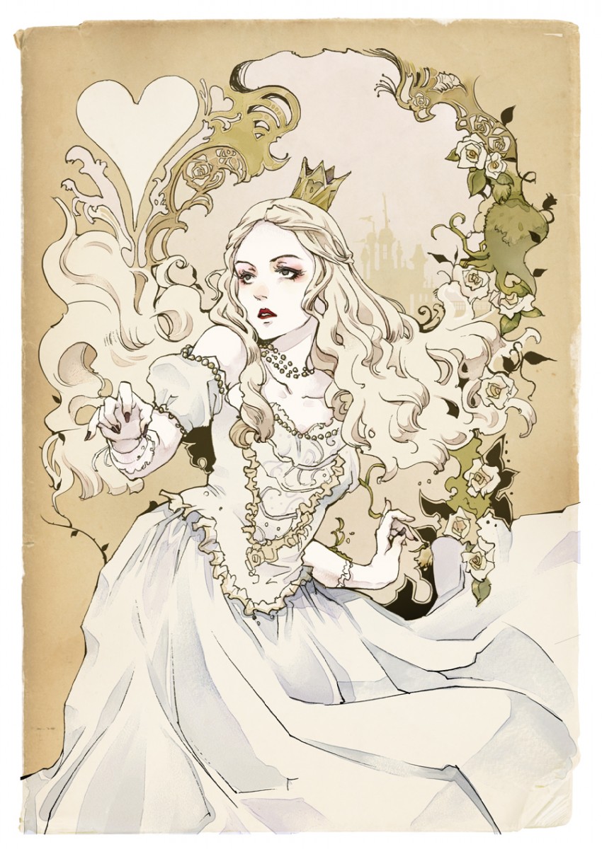 mirana of marmoreal (alice in wonderland) drawn by null_(chronix)
