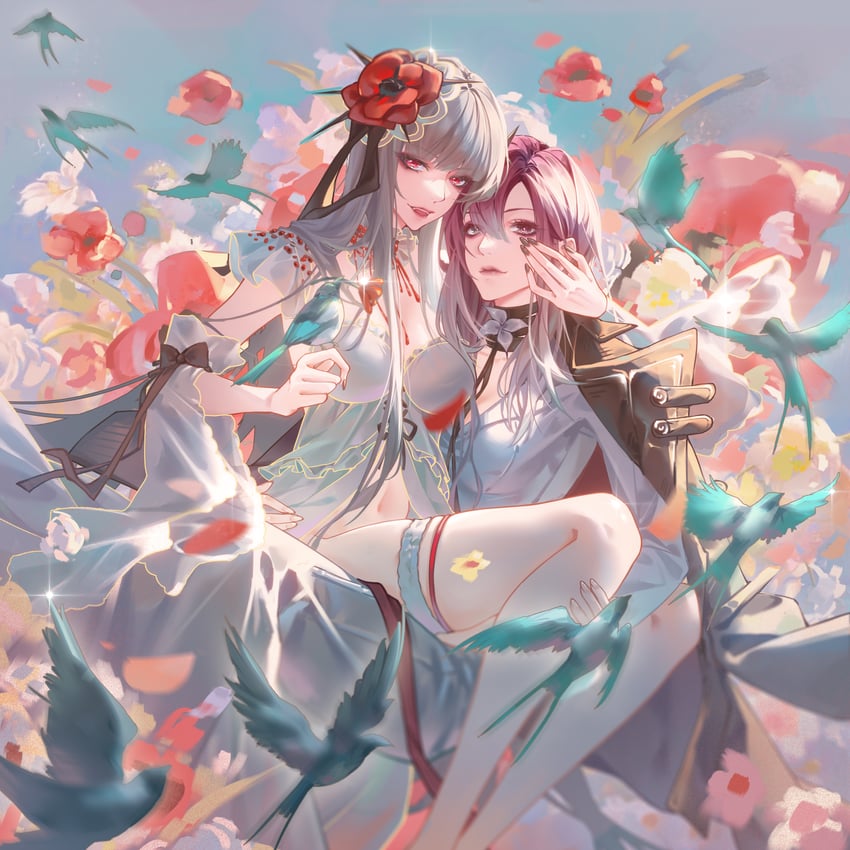 shalom and coquelic (path to nowhere) drawn by nie_guai
