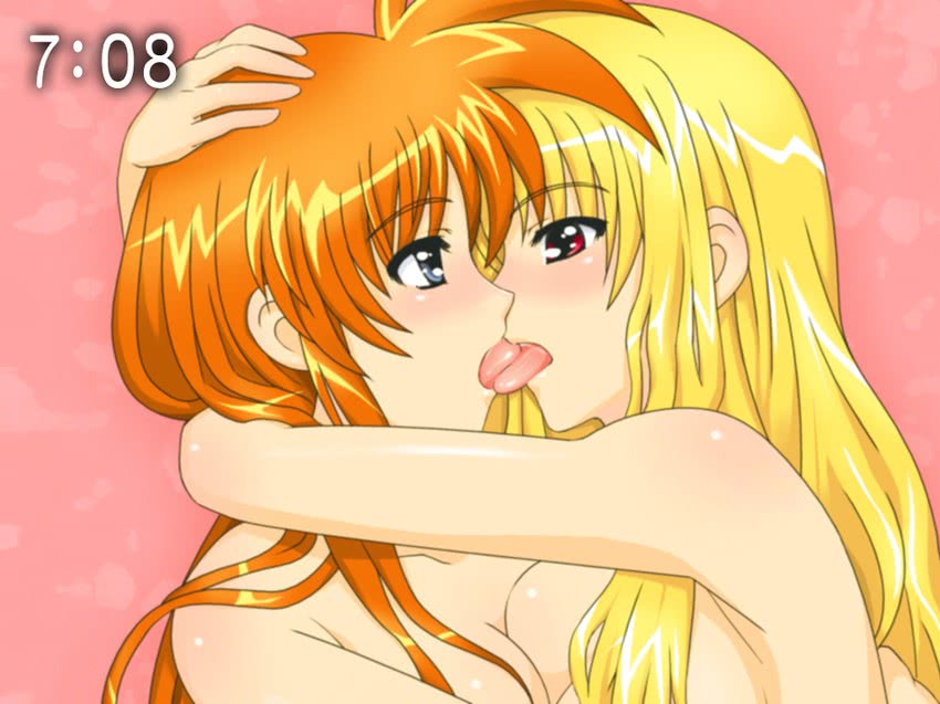 fate testarossa and takamachi nanoha (lyrical nanoha and 1 more) drawn by shirogane_kihen