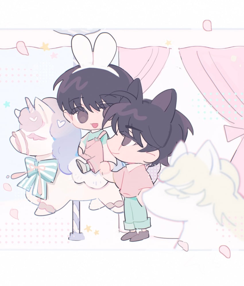 kim dokja and yoo joonghyuk (omniscient reader's viewpoint) drawn by ya_qaq