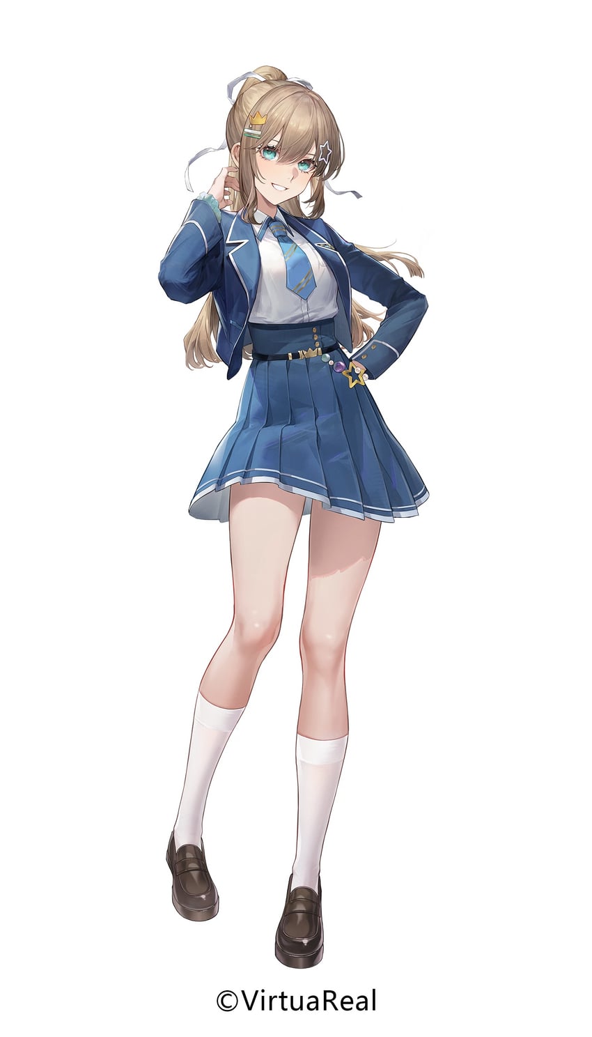 queenie (nijisanji and 2 more) drawn by gui_mi