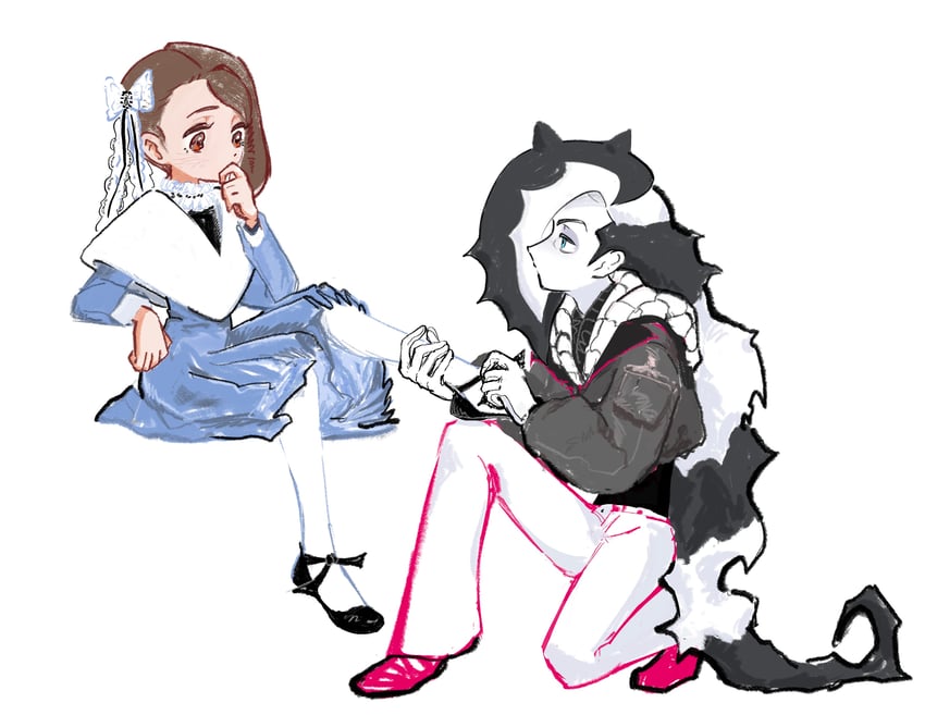 gloria and piers (pokemon and 1 more) drawn by twodimentional