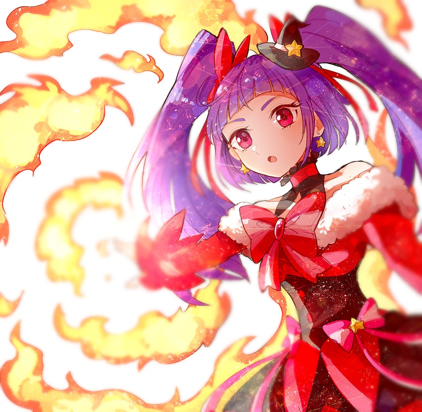izayoi liko and cure magical (precure and 1 more) drawn by itomugi-kun