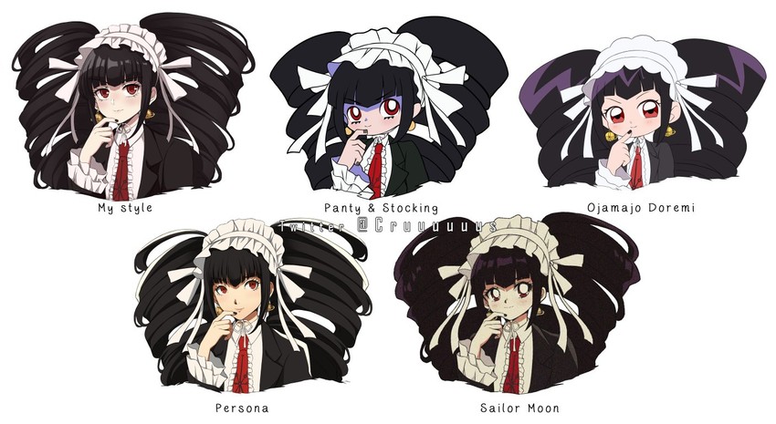 celestia ludenberg (danganronpa and 5 more) drawn by criis-chan