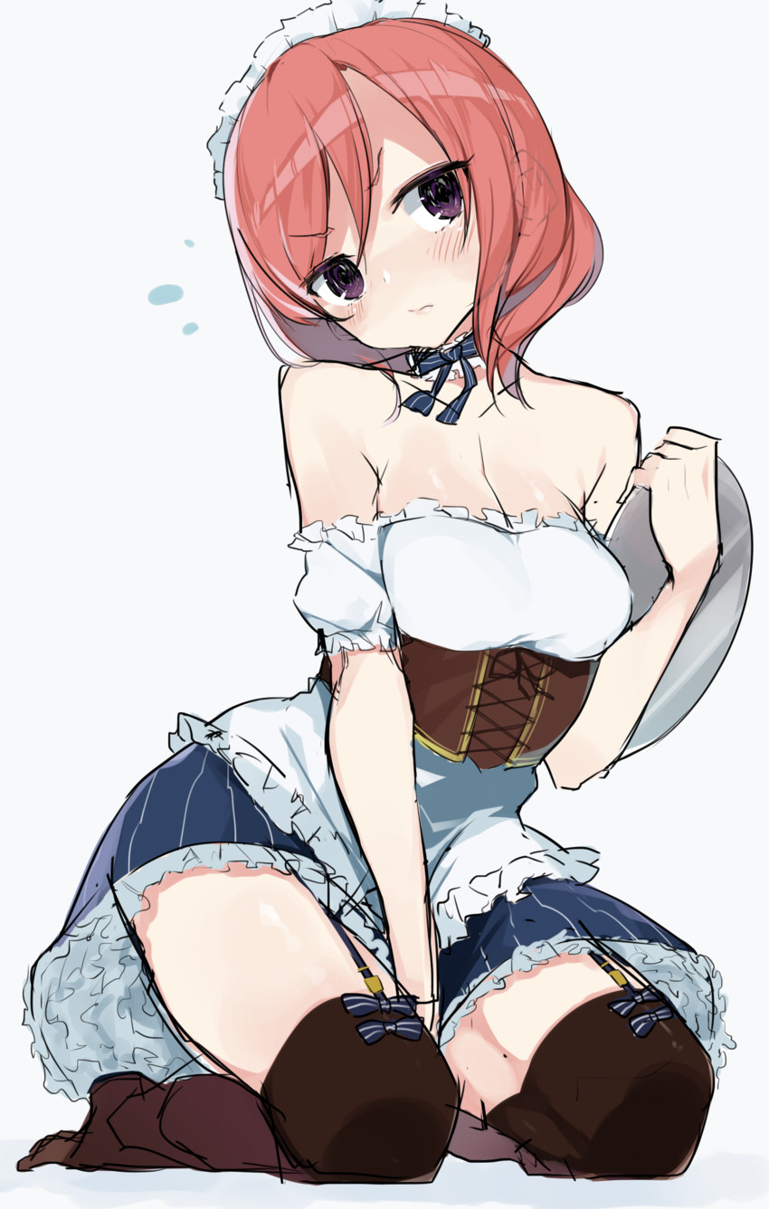 nishikino maki (love live! and 1 more) drawn by kayahara