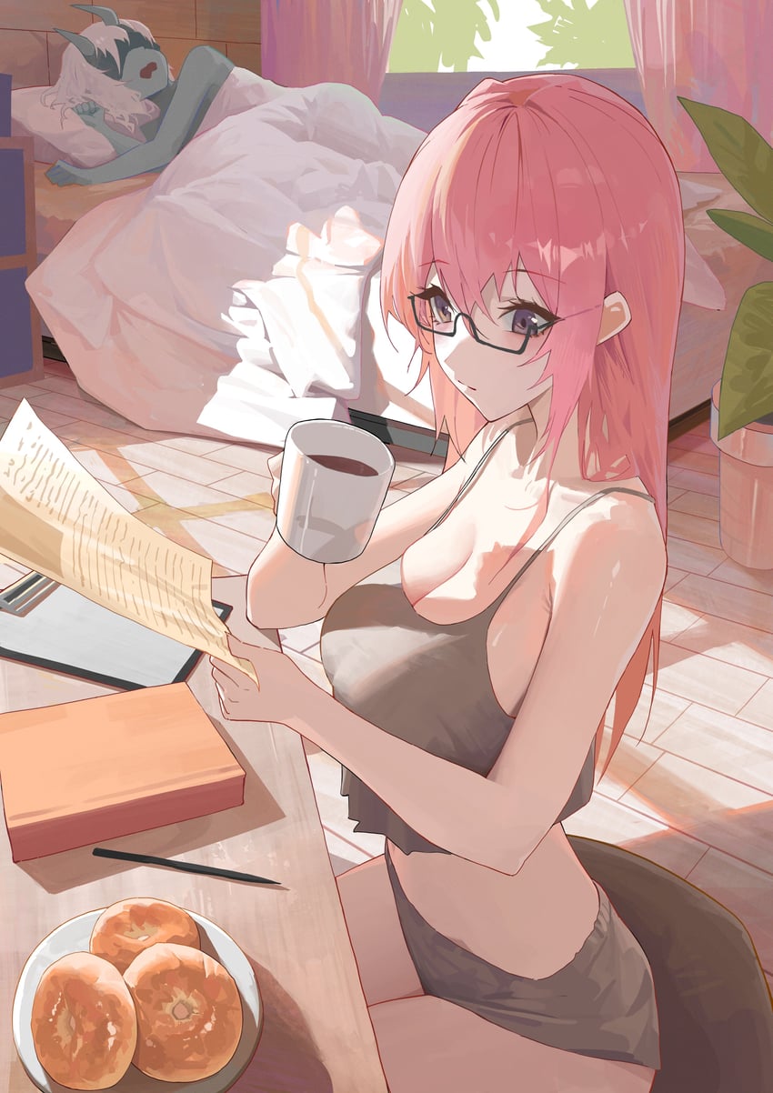 tsukishiro yanagi and soukaku (zenless zone zero) drawn by hwan_(verypoor)