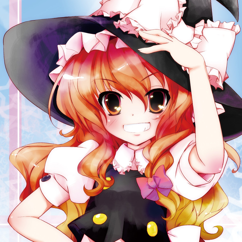 kirisame marisa (touhou) drawn by lucie and natsuki_yuu_(amemizu)