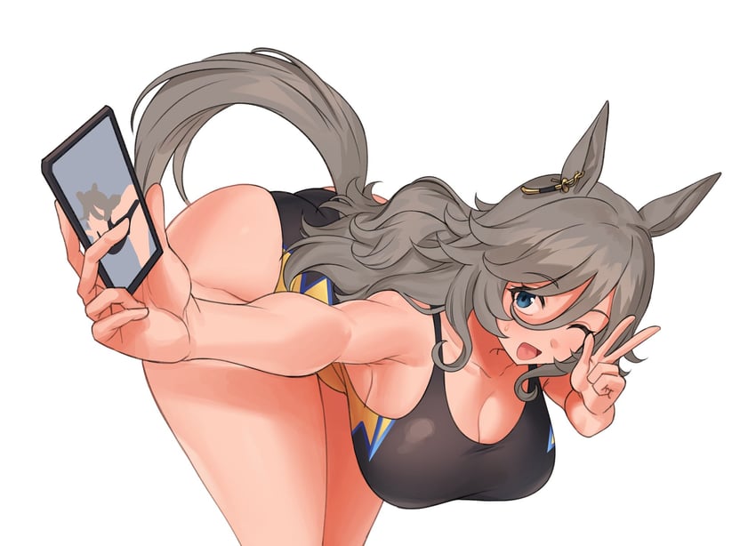 perry steam (umamusume and 1 more) drawn by fukuro_(maruaru00)