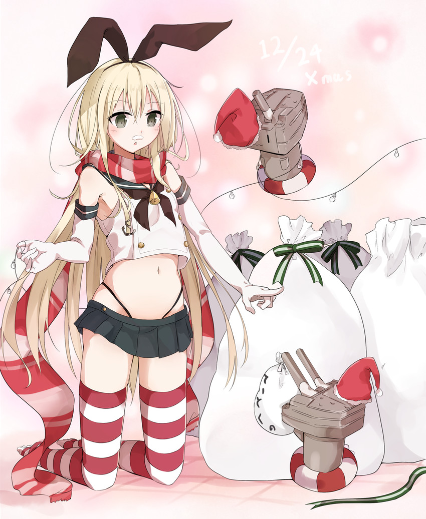 shimakaze and rensouhou-chan (kantai collection) drawn by sasahara_wakaba