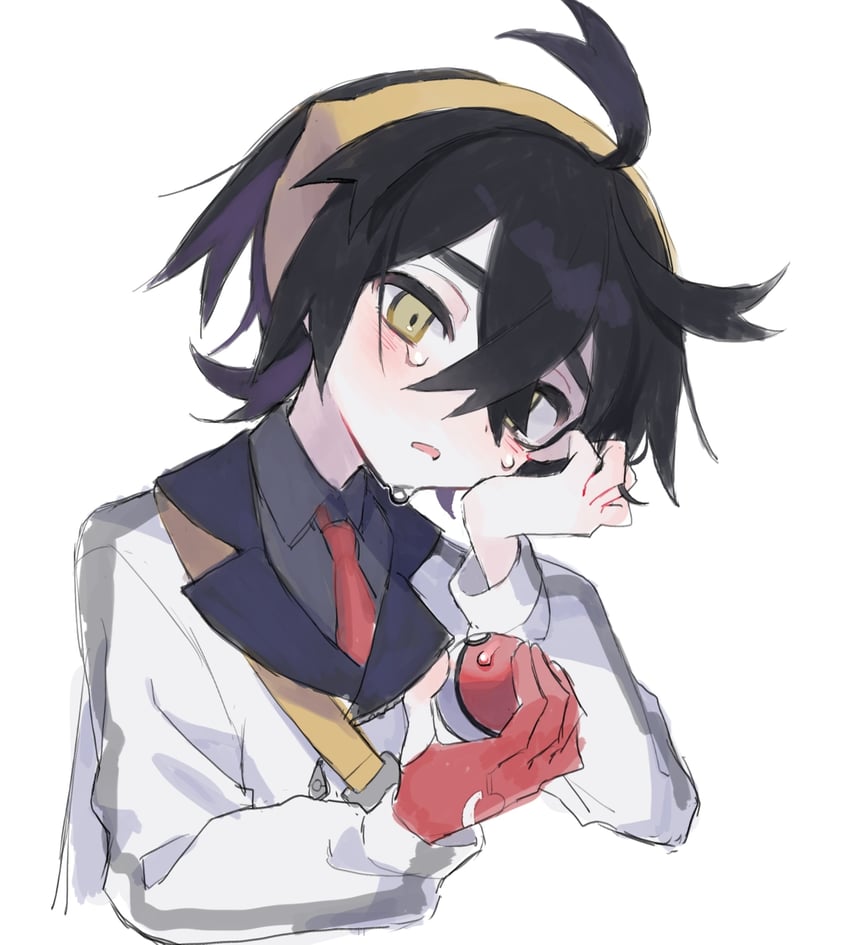 kieran (pokemon and 1 more) drawn by s_roma_yasu