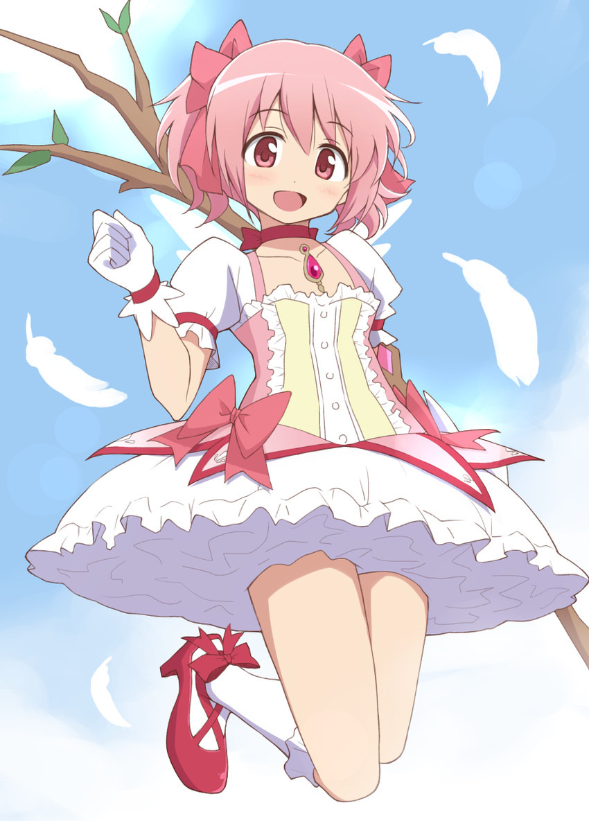 kaname madoka (mahou shoujo madoka magica) drawn by nel-c