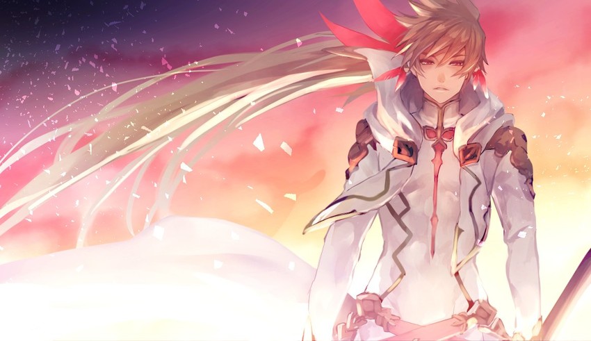 lailah and sorey (tales of and 1 more) drawn by omaru_y