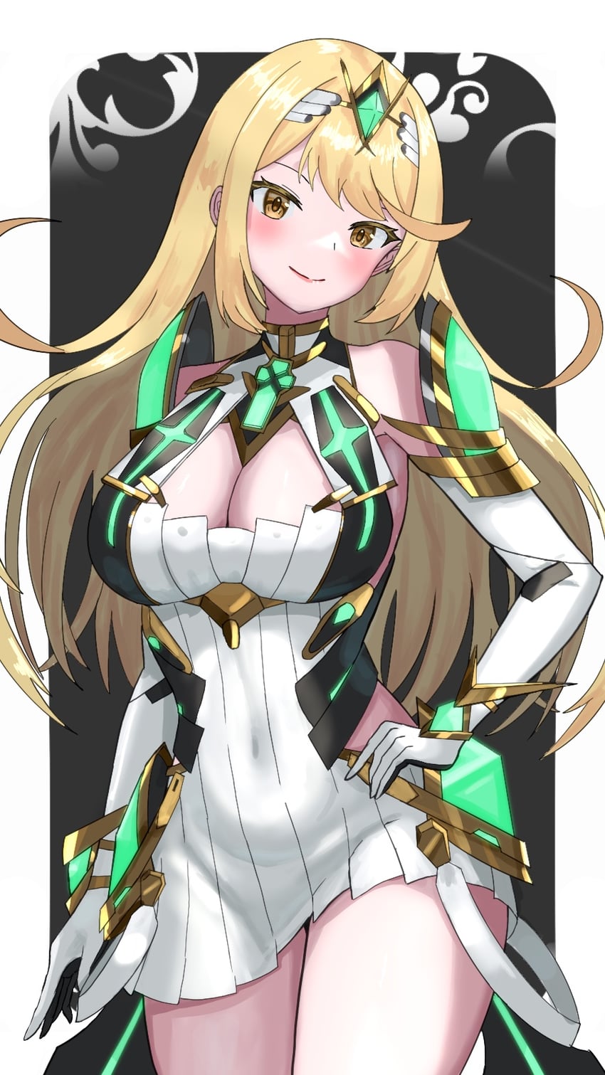 mythra (xenoblade chronicles and 1 more) drawn by tarutaru193