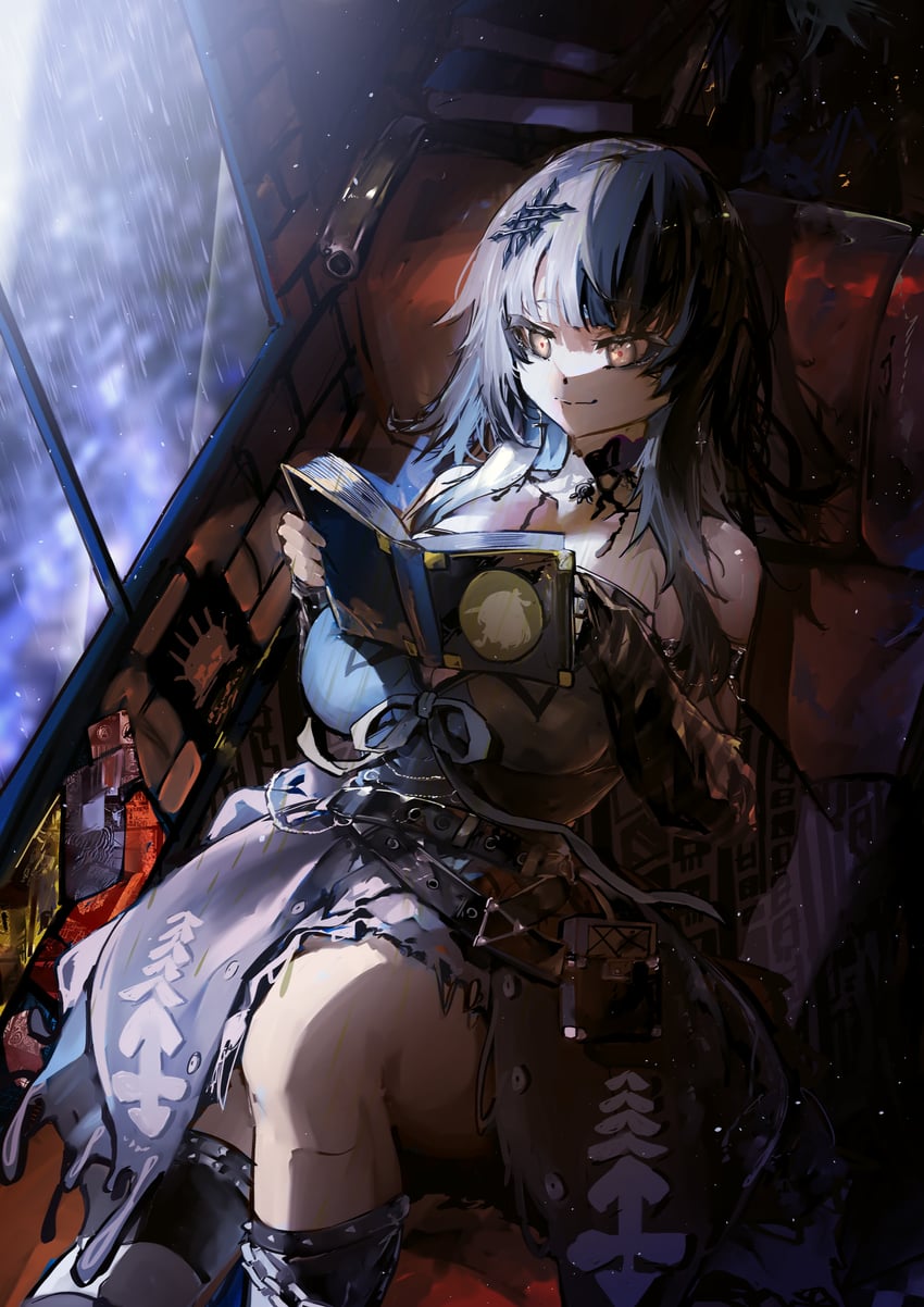 shiori novella (hololive and 1 more) drawn by vyragami