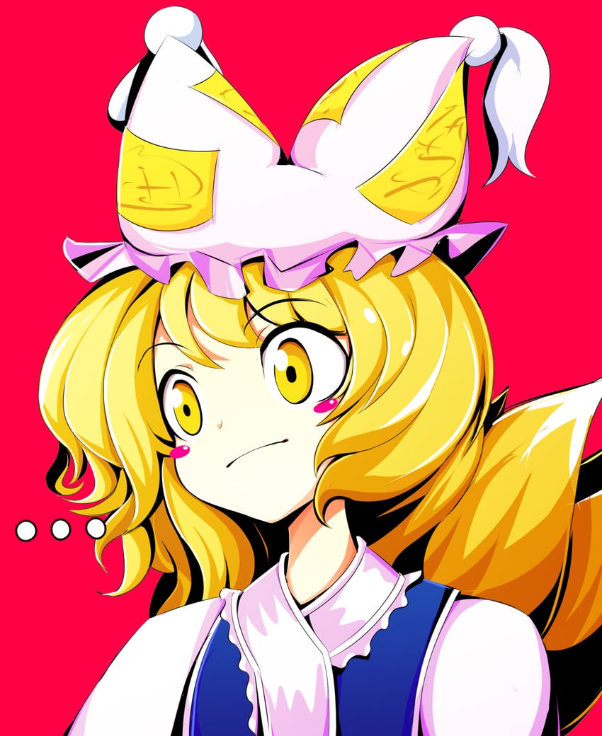 yakumo ran (touhou and 1 more) drawn by rsutibu