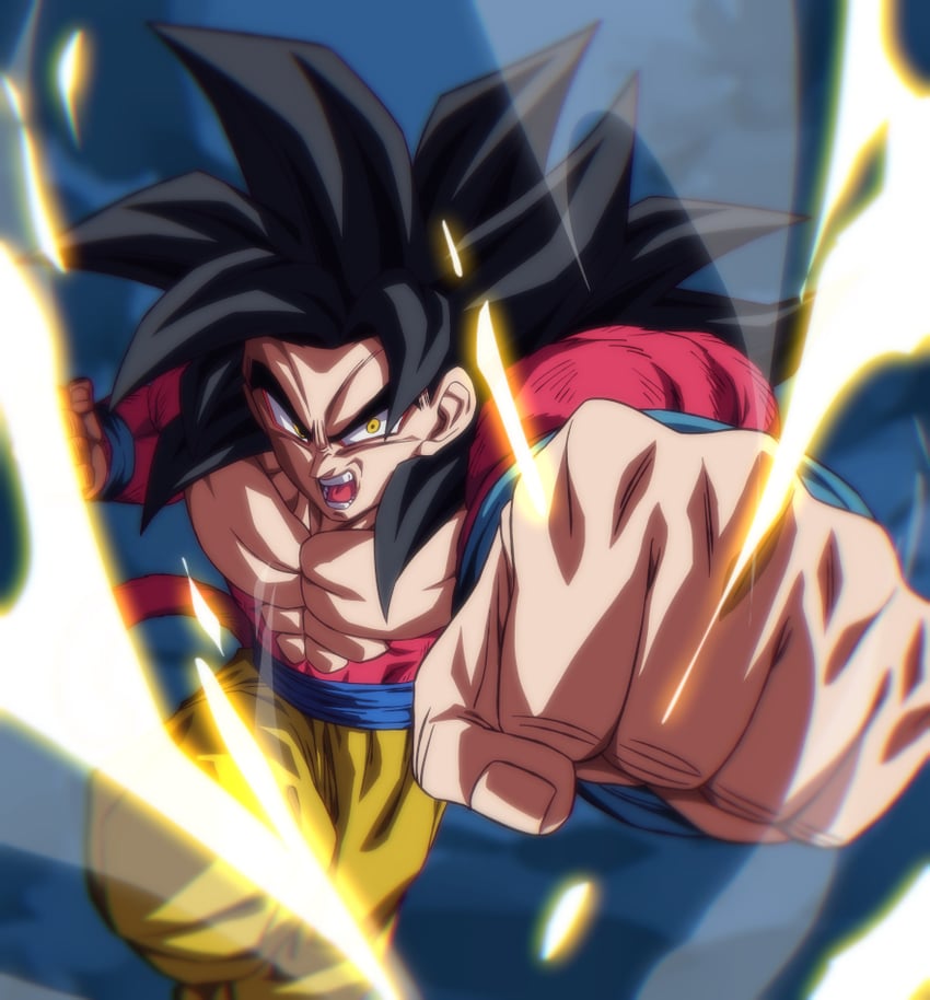 son goku (dragon ball and 1 more) drawn by rom_(20)