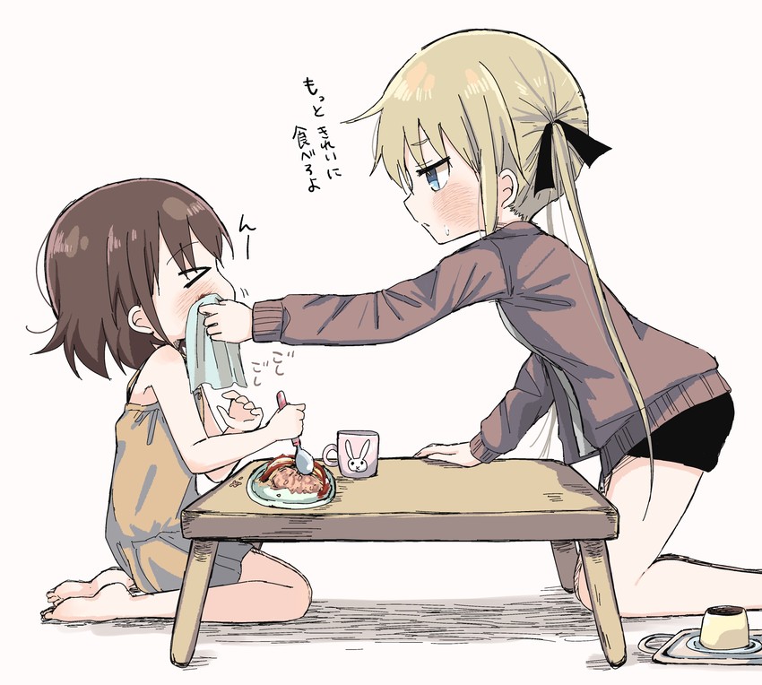 sonya and oribe yasuna (kill me baby) drawn by hanabi_(yuruneko0624)