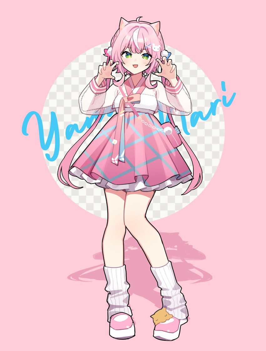 yang nari (nijisanji and 1 more) drawn by waka_(wk4444)