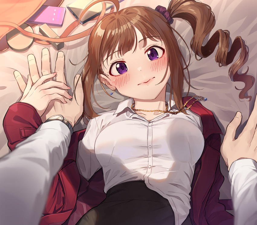 yokoyama nao (idolmaster and 1 more) drawn by kamille_(vcx68)