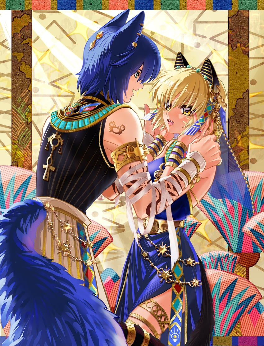 cagalli yula athha and athrun zala (gundam and 3 more) drawn by shenghuozhaozhao21312