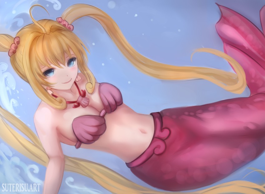 nanami lucia (mermaid melody pichi pichi pitch) drawn by suterisu