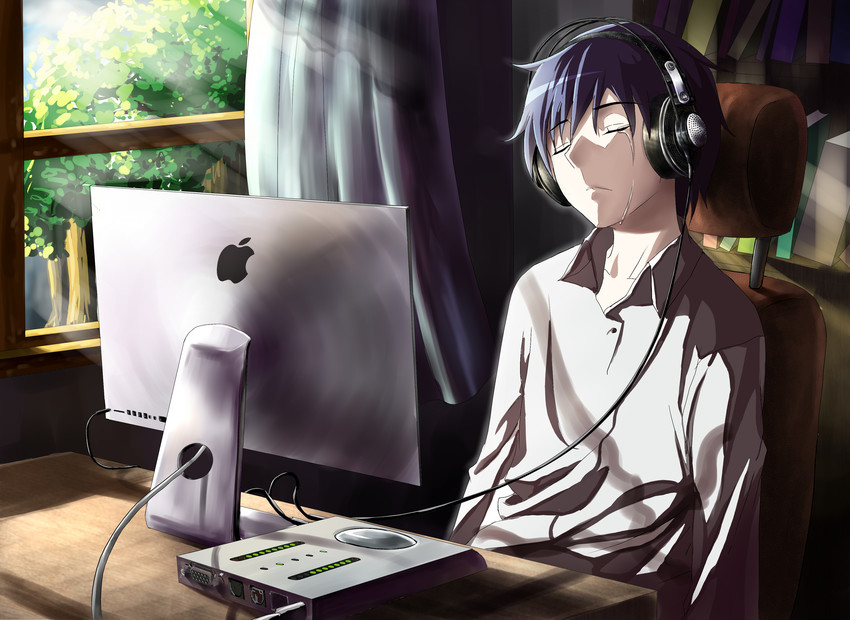 kaito (vocaloid and 1 more) drawn by mosquito_coils