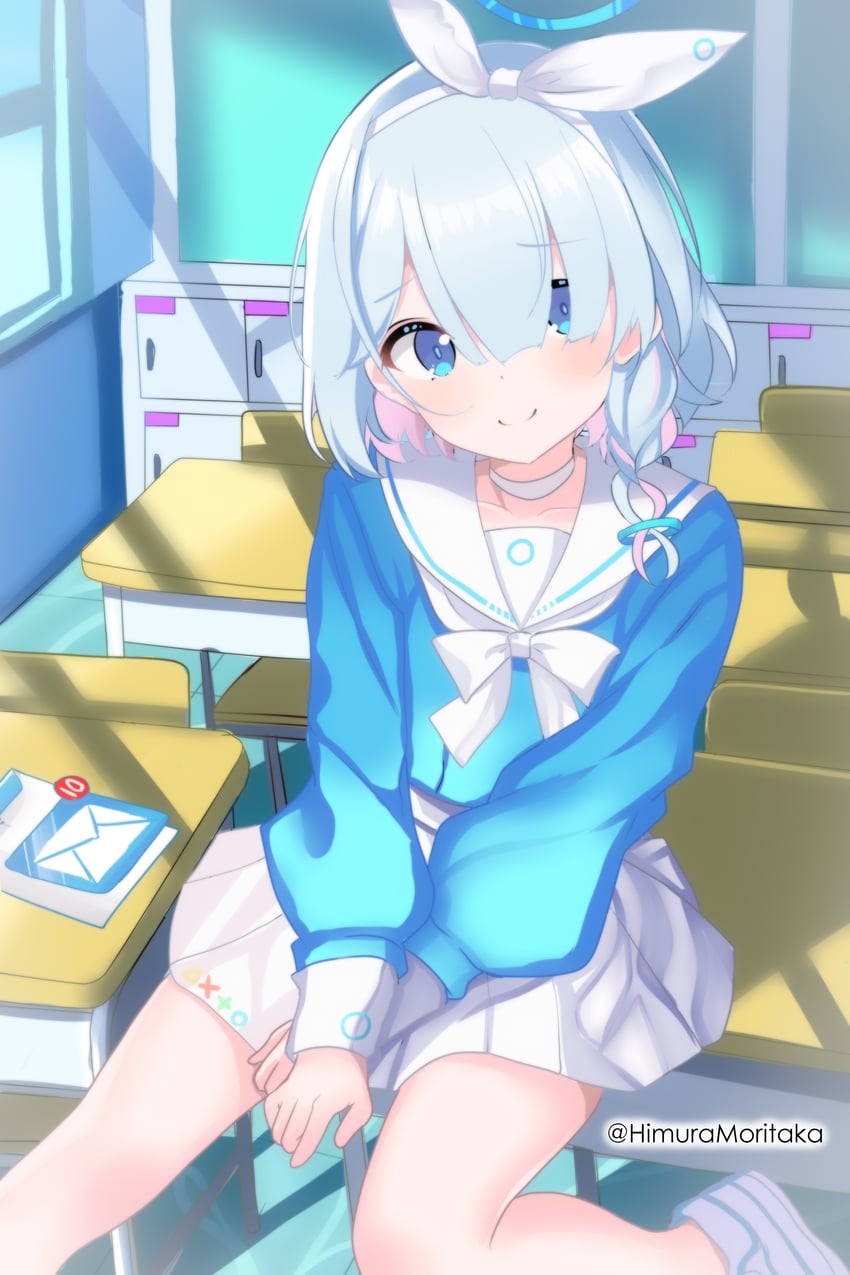 arona (blue archive and 1 more) drawn by himura_moritaka