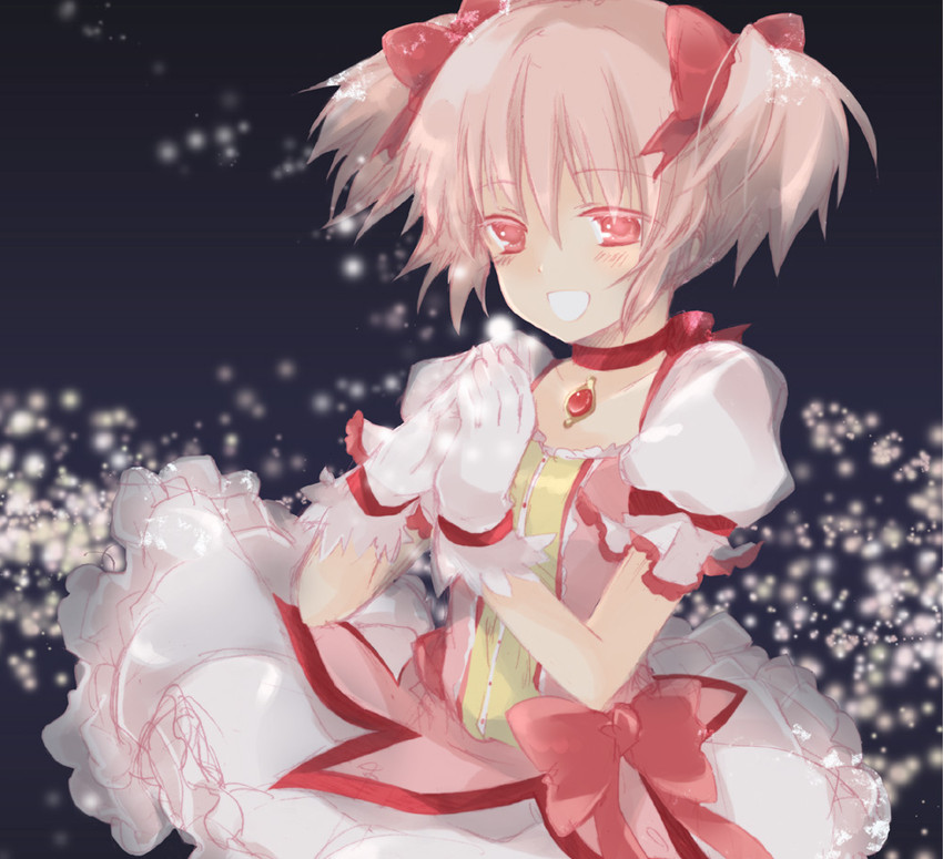 kaname madoka (mahou shoujo madoka magica) drawn by etoryoku