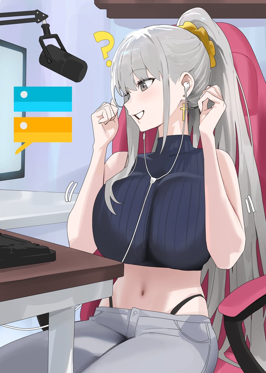 haruno hikari (original and 1 more) drawn by hood_(james_x)