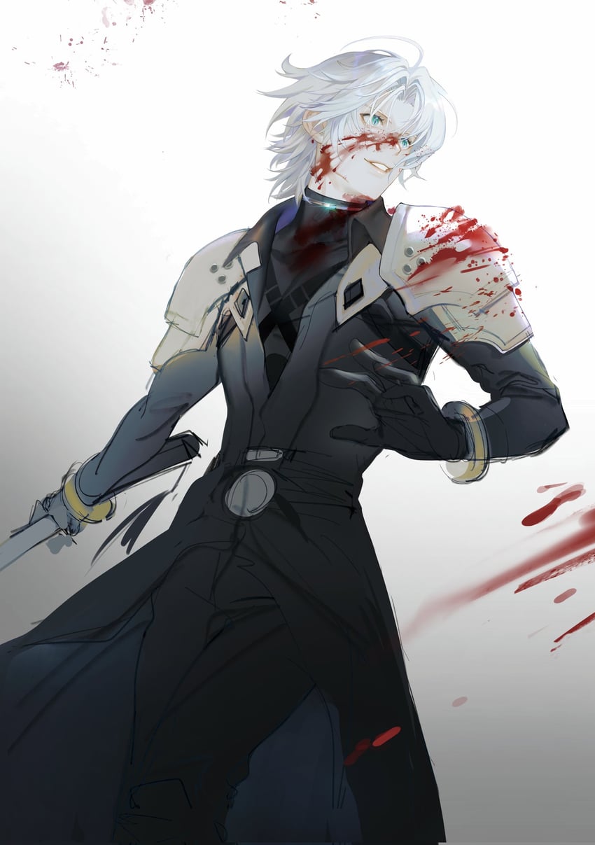 sephiroth (final fantasy and 3 more) drawn by xianyu314