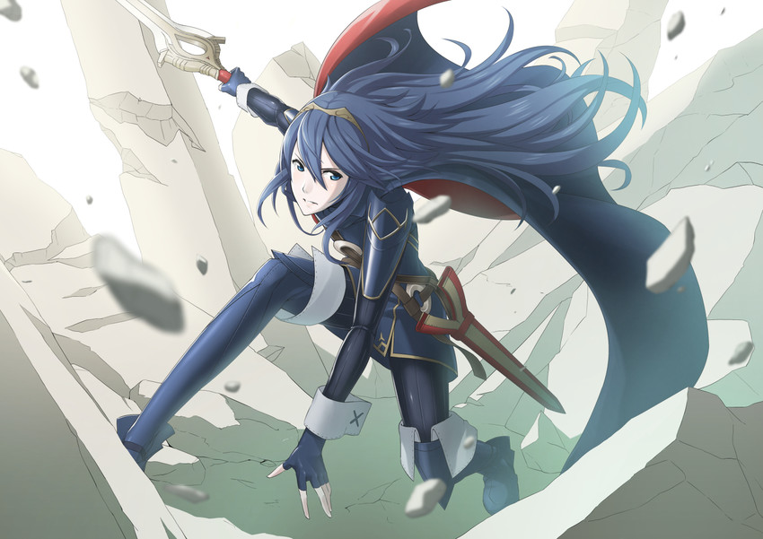 lucina (fire emblem and 1 more) drawn by yukikaze_(aaassszzz)