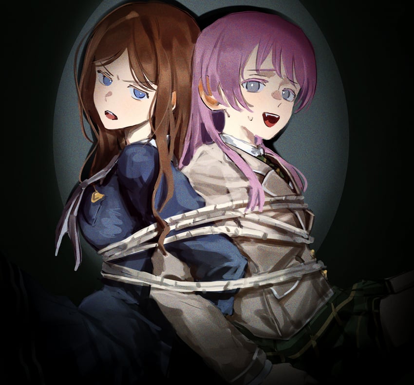 chihaya anon and nagasaki soyo (bang dream! and 1 more) drawn by bonsachoi