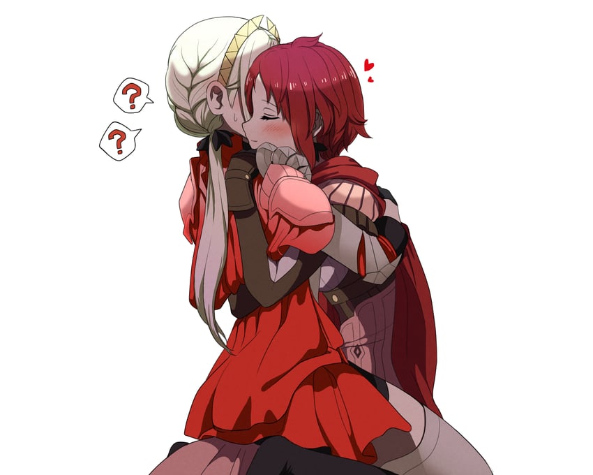 edelgard von hresvelg and monica von ochs (fire emblem and 2 more) drawn by nieto_tokage