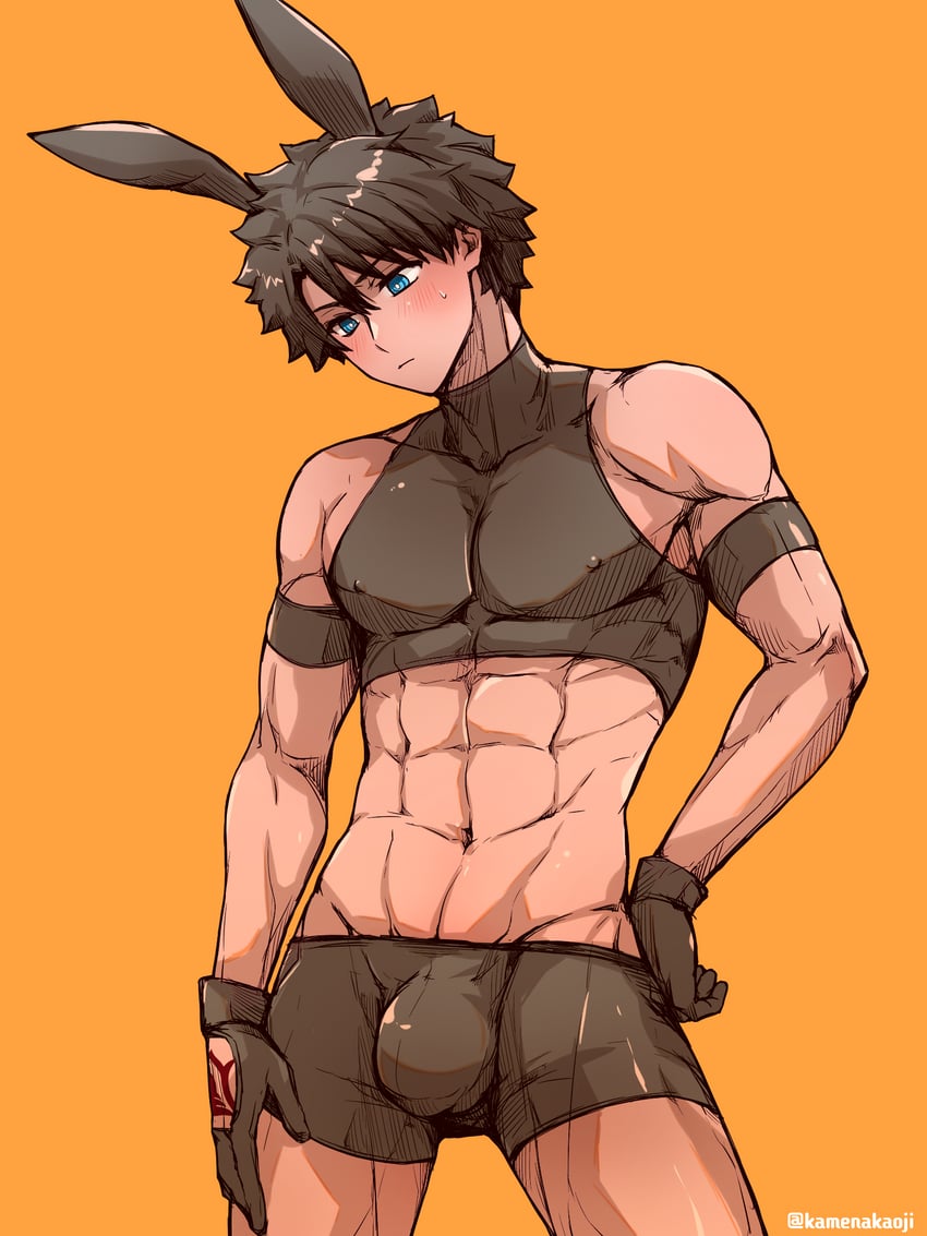 fujimaru ritsuka (fate and 1 more) drawn by kamenakake