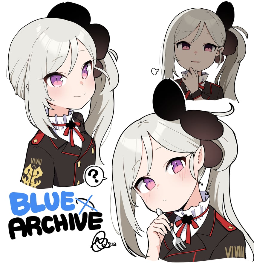 mutsuki (blue archive and 1 more) drawn by junsuina_fujunbutsu